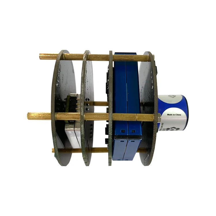 Fixed dust monitor gas analyzer co2 oxygen flow meter with humidifier