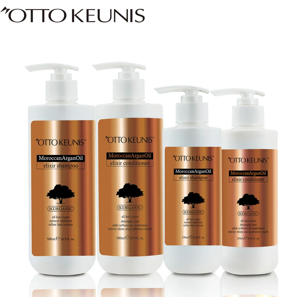 Argan Oil Private Label Organic Hair Extension Sulfate-free Shampoo And Conditioner For Thailand Hair Care