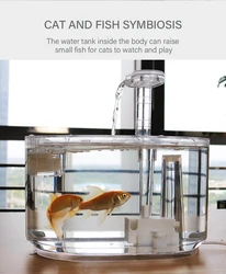 Factory Electric Drinking Water Pet Toy Fountain New Cat Dispenser Automatic Cat Feeder