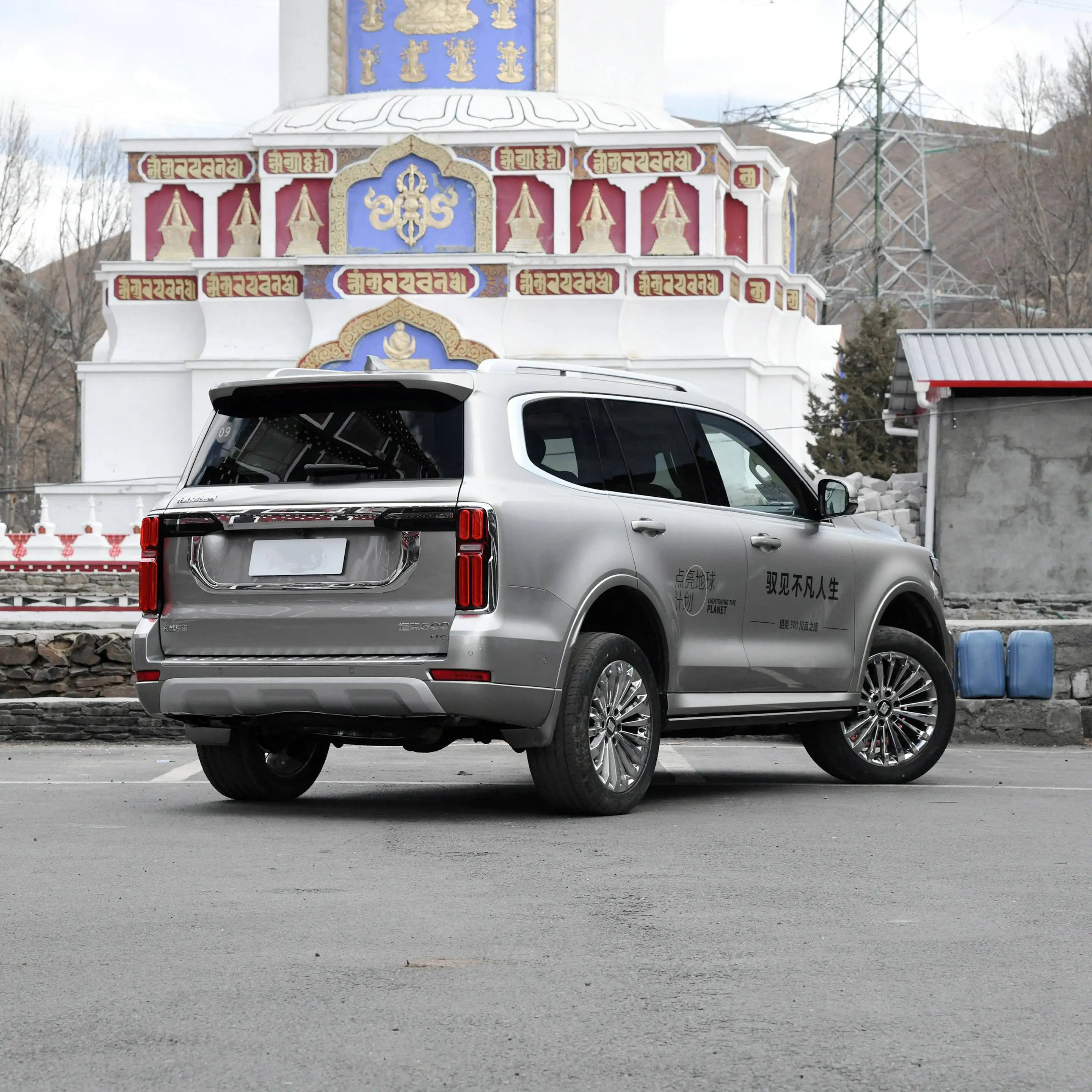 2024 Chinese Brand Chang Cheng Tank 500 4WD Gasoline Cars Big Space Petrol Vehicle SUV New and Used Automobile