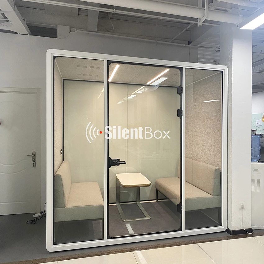 Indoor Home Office Telephone Booth Sound Reduce Office Phone Booth Study Cabin  For Sale