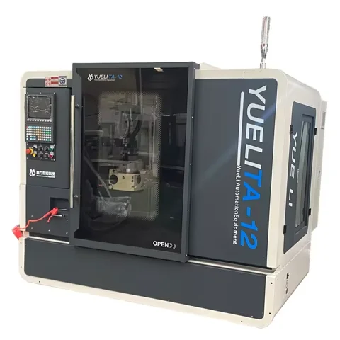 Precision Horizontal CNC Machine Tools for Shower Mixer Drilling Tapping and Milling with Fanuc Control System