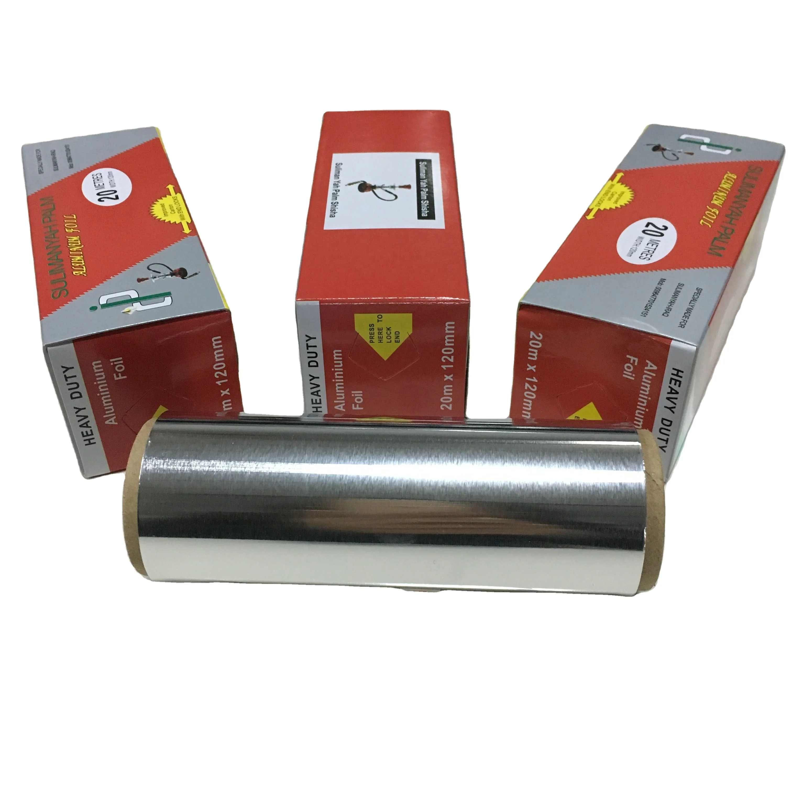Selling Professional manufacture 300mm 450mm Household Kitchen machine food aluminum foil roll jumbo aluminum foil roll for pack