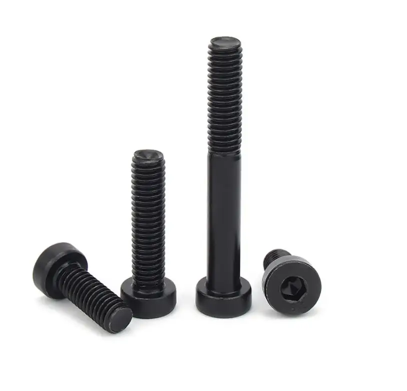 Customized Alloy Steel Din7984 Grade12.9 Hex Socket Head Cap Screw Black Oxide Allen Screw