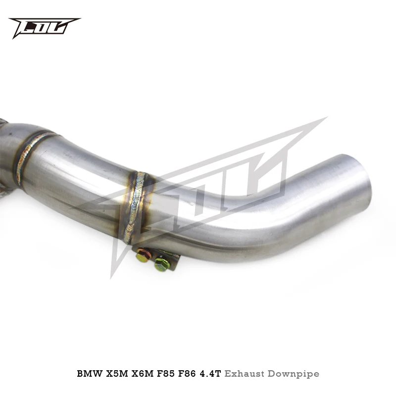 Тюнинг выхлопных труб для BMW X5M/X6M F85/F86 4 T 2015-2019 выхлопной системы гоночного автомобиля из нержавеющей стали трубы