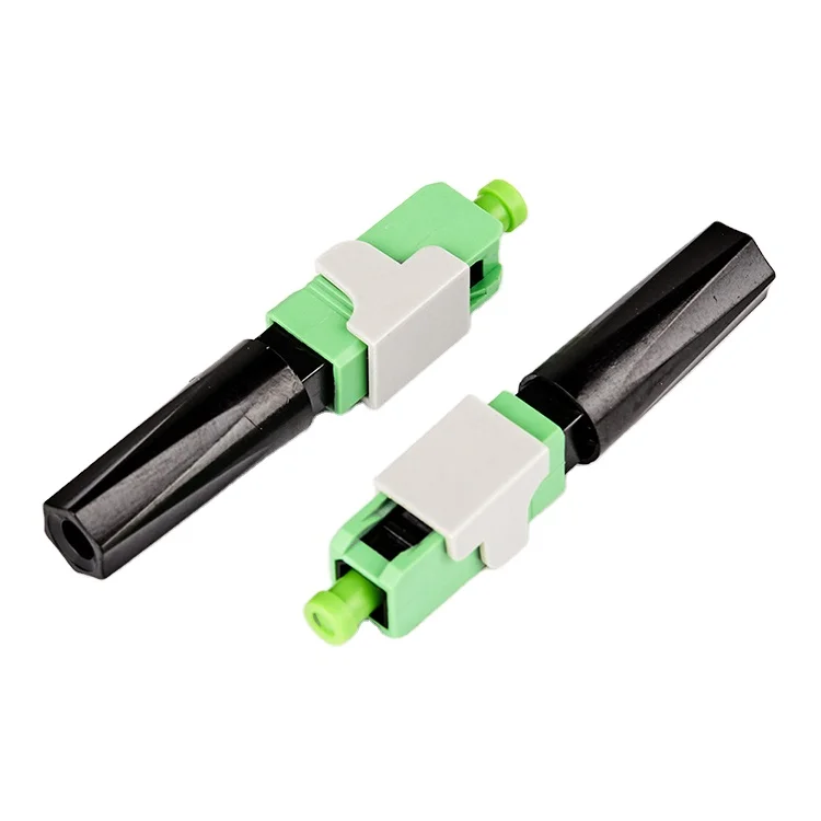 Ftth fttx sx core anatel assembly sc/apc sc upc optical ftth fast connector