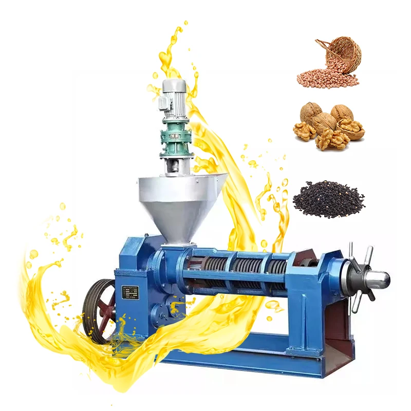 Full Set Palm Kernel Oil Extraction Machine Palm Fruit Oil Peanut/avocoil Press Machinean/olive New Product 2020 Provided 1060
