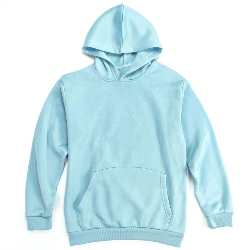 
High Quality Kids Fleece Pullover Hoodie Blank Sweatshirt, Custom service 