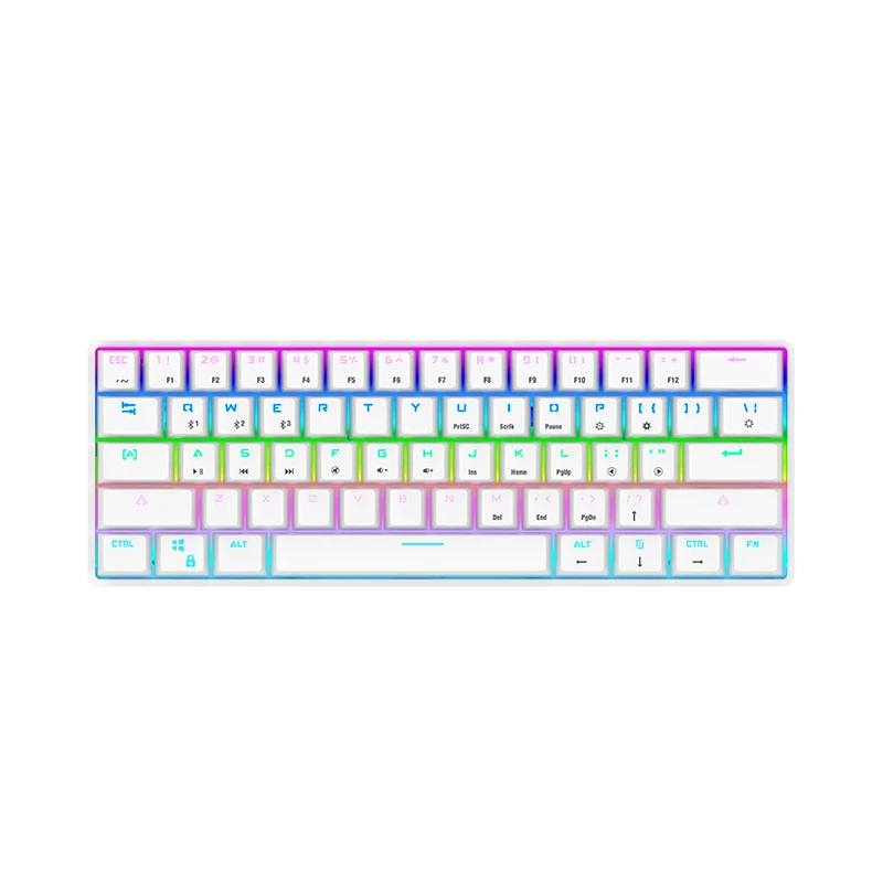 Promotional Lower Price 104 Keys RGB Single Hand Mechanical Gaming Keyboard with high performance