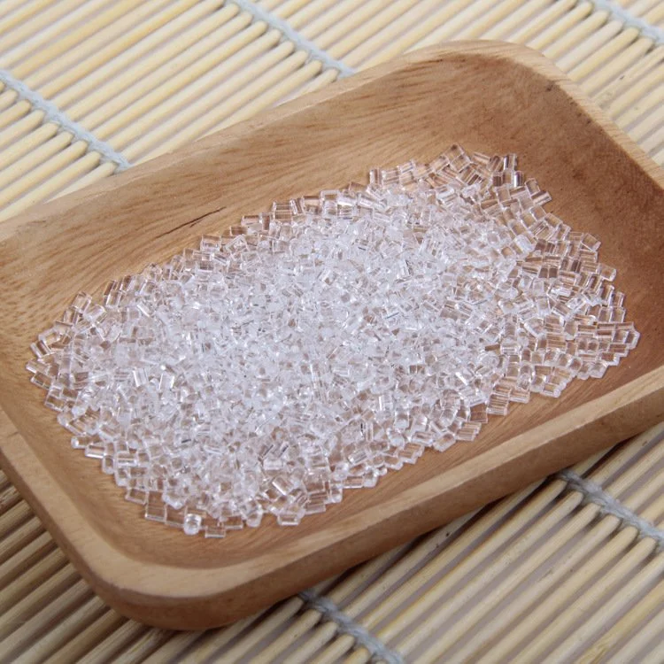 Factory  price recycled PET transparent granules