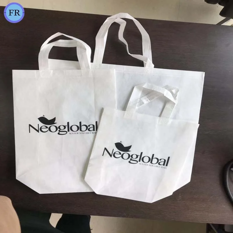 Recycle use PVA non woven shopping bags water solubags multi-purpose