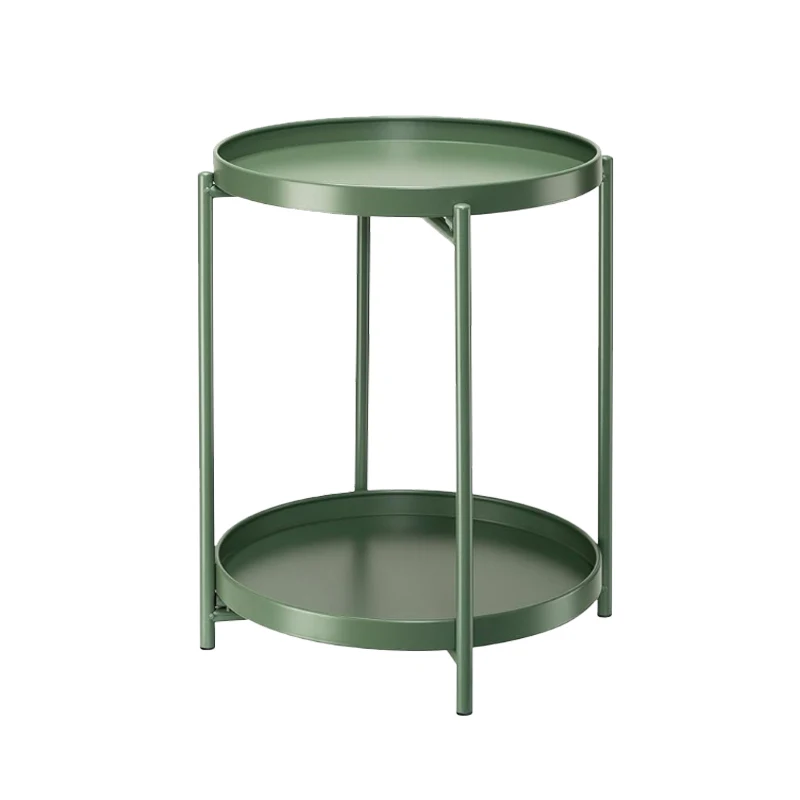 Living room Metal  Minimalist Mini Round Table Coffee Table Decorative  Metal flower pot holder Side Tables