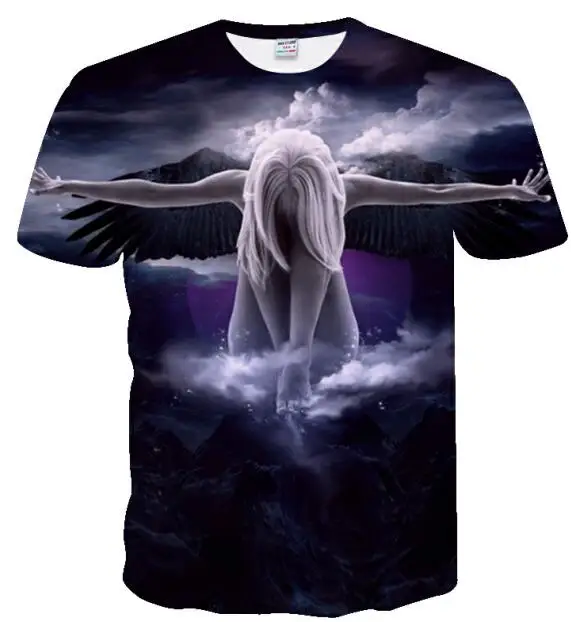 High Quality Wholesale T Shirt 3 D Printing Men Bamboo T-Shirt 95% Bamboo 5% Spandex