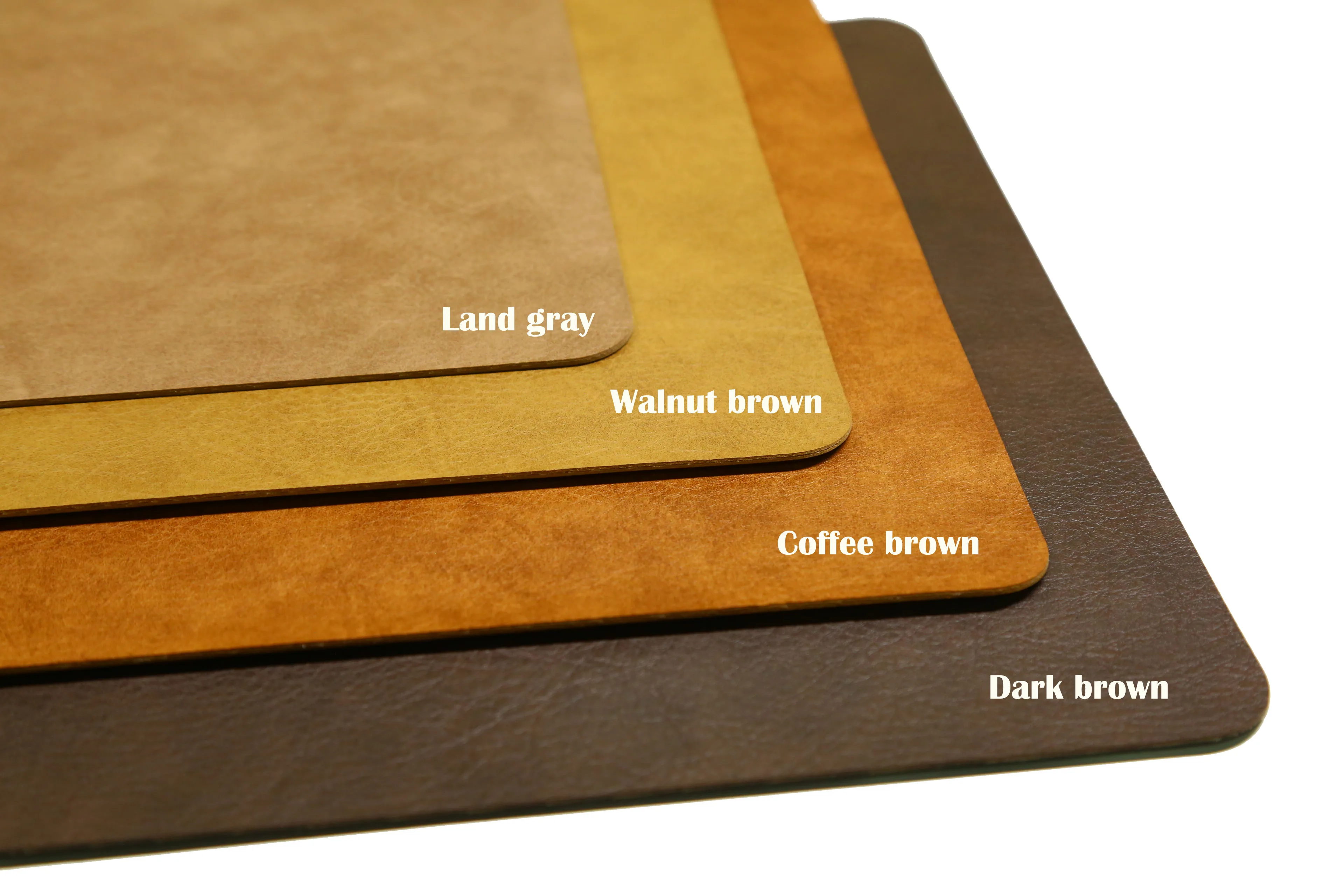 Tabletex Retro style surface texture has textured leather Placemat Use in high-end restaurants Table Mat