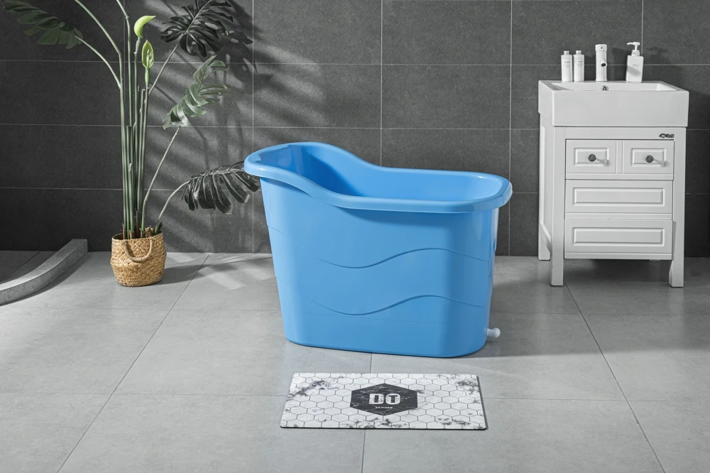 Cheap Custom Color Plastic Adult Bath Tub Portable Freestanding Large Bath Tub For Adults