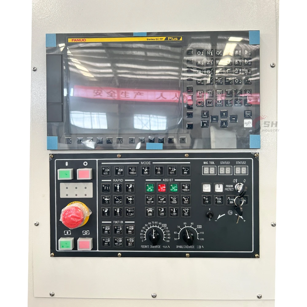 High precision slant bed CNC lathe TCK56Y slant bed CNC lathe with Y-axis power head