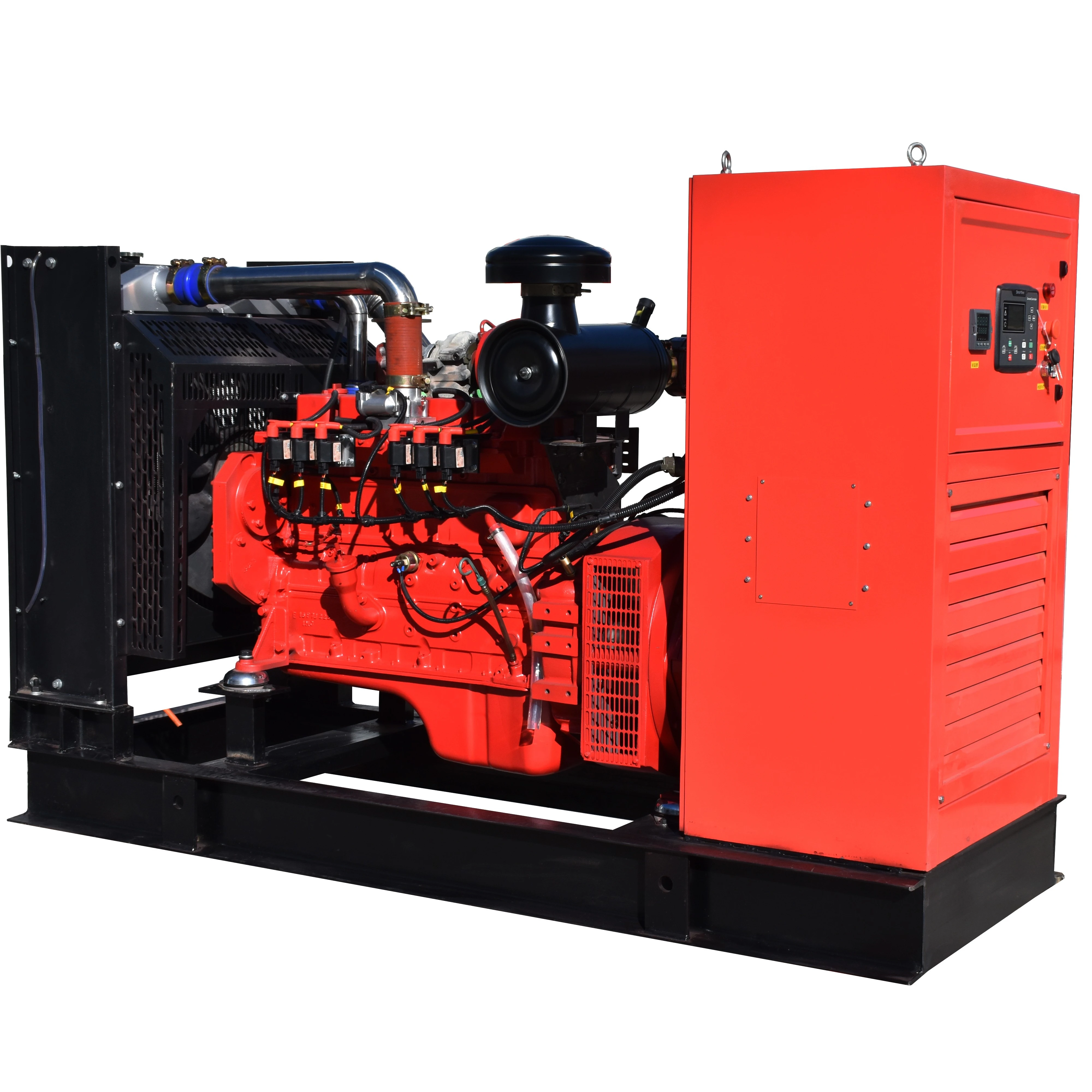 100KW 6BTAA5.9-T natural gas genset LPG gas engine 120KVA Biogas generator set 6BT LPG gas turbine engine