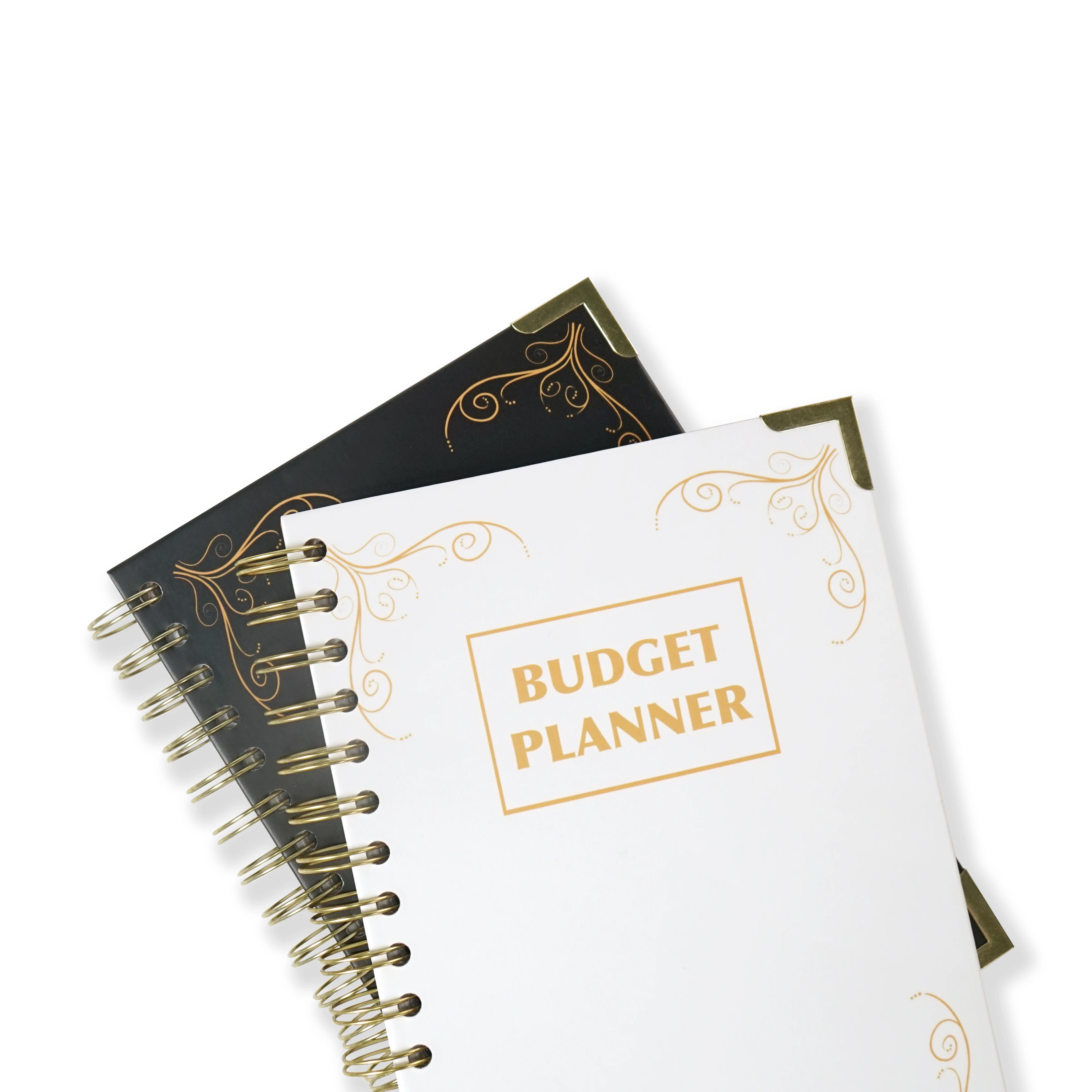 New Arrival Cheap Price Hardcover Journals Budget Planner Customized Saving Cash Notebook Diary Spiral Monthly Budget Planner