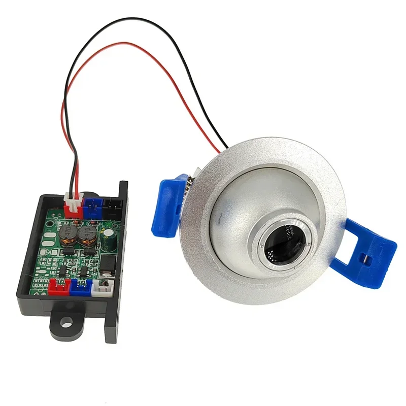 Blue 450nm 200mw 500mw 12VDC KTV Bar Stage Lighting Laser Module Roof Installation