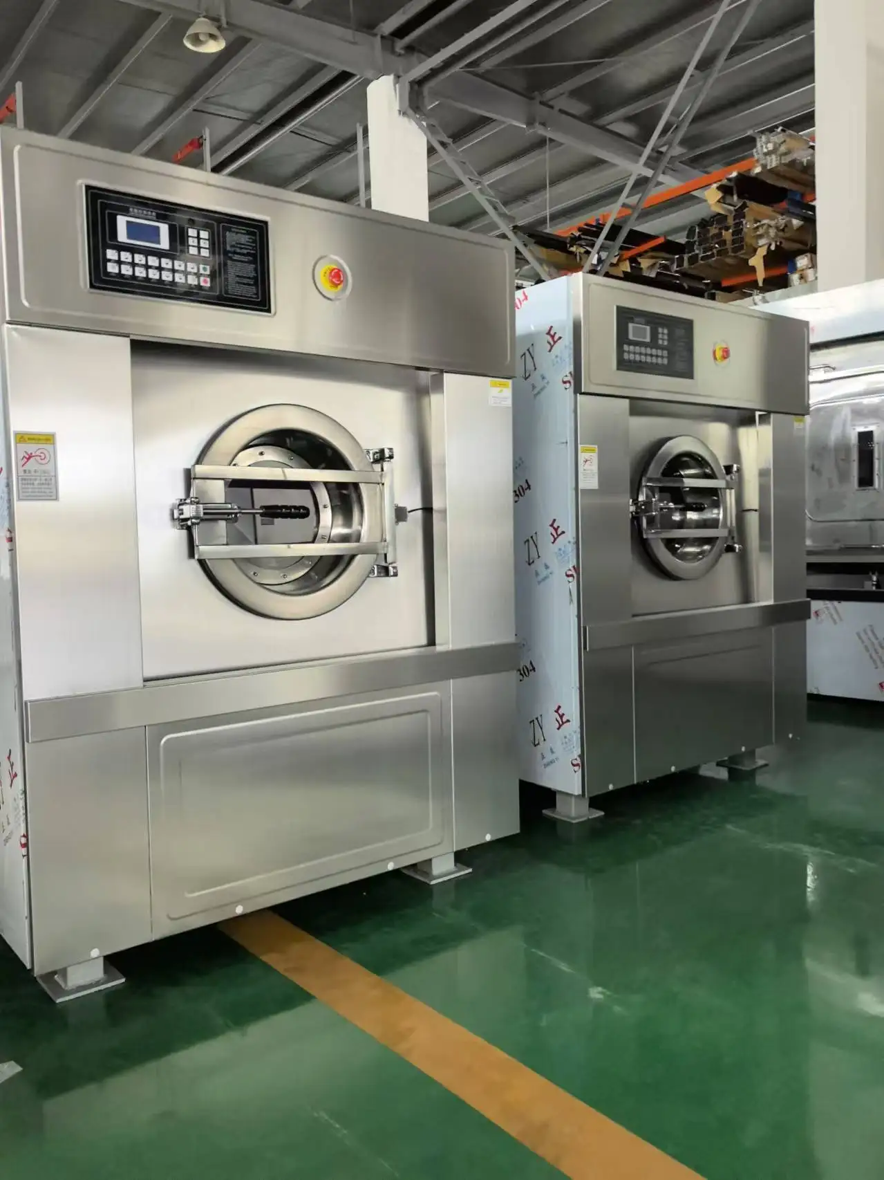 Commercial Electric 30kg Automatic Washing Drying Machine with Bearing Pump Hotels Restaurants Price Discounted Used Condition