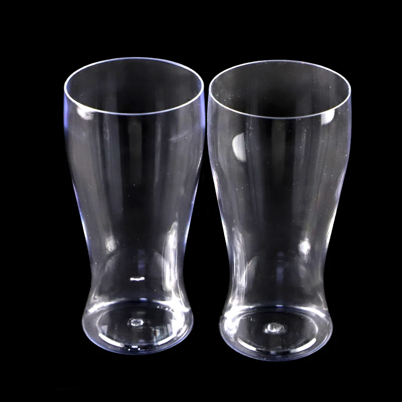 China Factory Wholesale Eco Friendly Plastic Unbreakable Drinking Big Beer Glasses