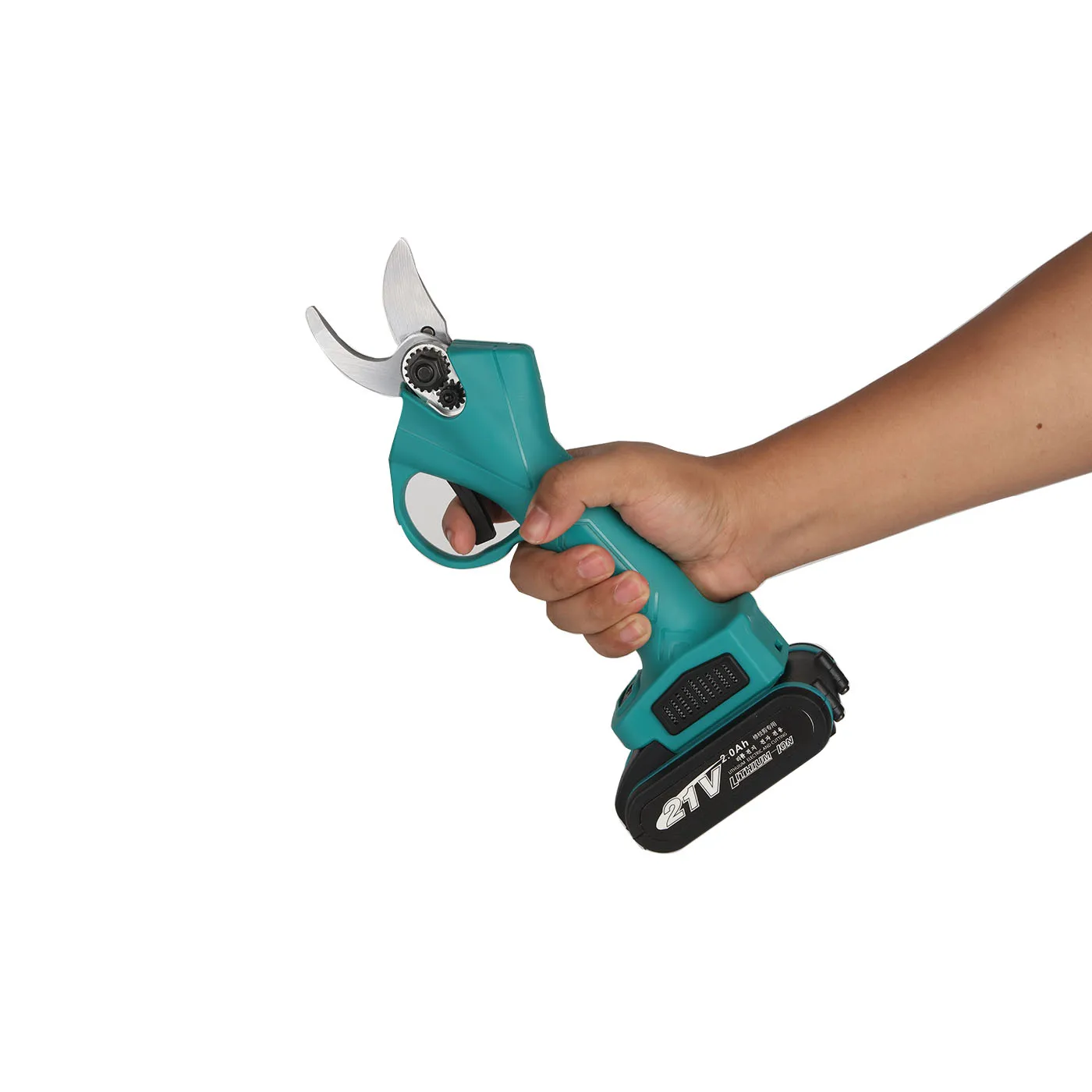 
Rechargeable Cordless Tree Shear Garden 21V Lithium Battery Electric Pruning Scissors Electric Pruner 
