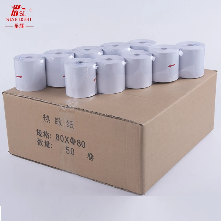 New hot selling products cash register rolls cash register cashier paper roll atm thermal paper rolls