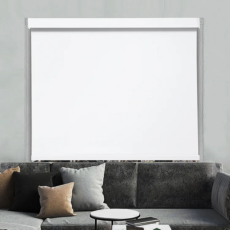 Моторизованные затемняющие рулонные шторы Tuya Zigbee верхние и нижние открывающиеся умные