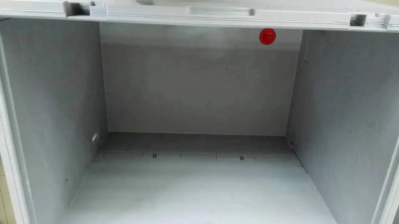 Warehouse Recyclable Lockable Low Price Plastic Compact Foldable IBC with Disposable Liner and Valve Prevents Contamination