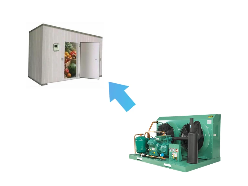 Transport and Storage open type condensing unit for cold storage