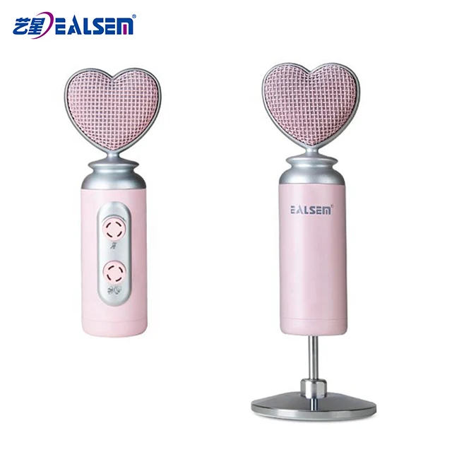 EALSEM OEM/Товары в наличии, розовый USB-микрофон для прямой трансляции, микрофон с шумоподавлением, микрофоны для подкастов