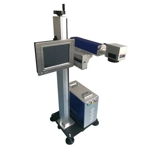 Automatic Lettering Machine Laser Engraving Machine Automatic Intelligent Processing Fly Marking Machine