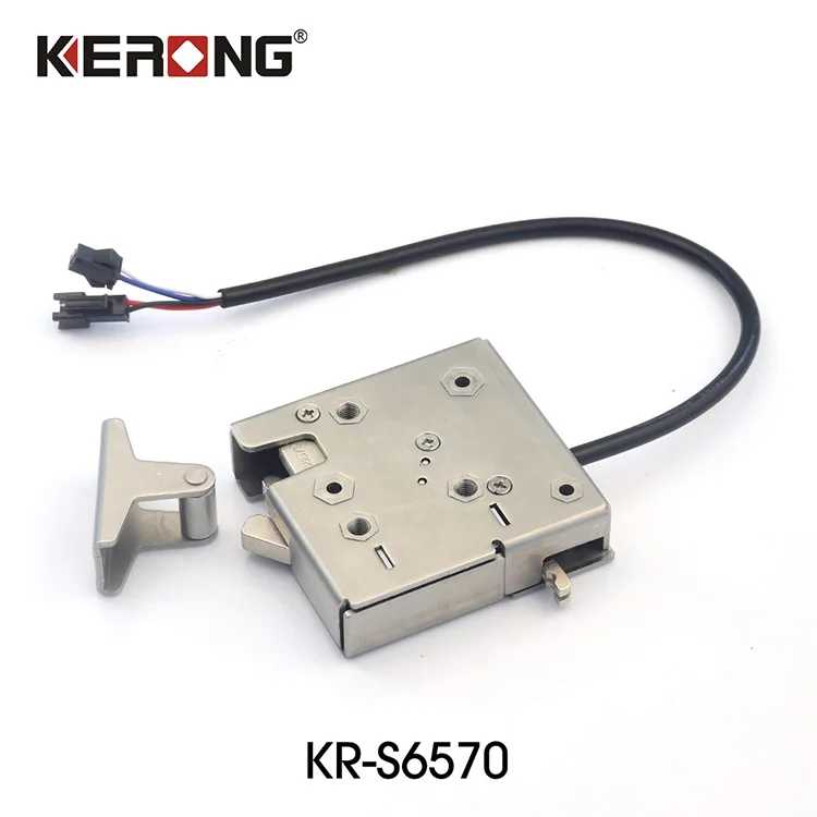 KERONG 12V Coin Operated Keyless Mailbox Electronic Lock Motor Steel Locker Safe Deposit Box Lock