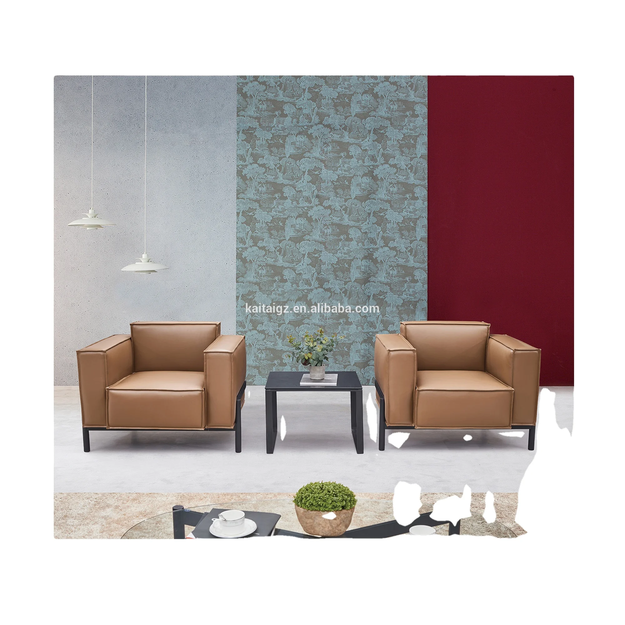 K8508 Chinese hot sale office sofa set design office reception sofa