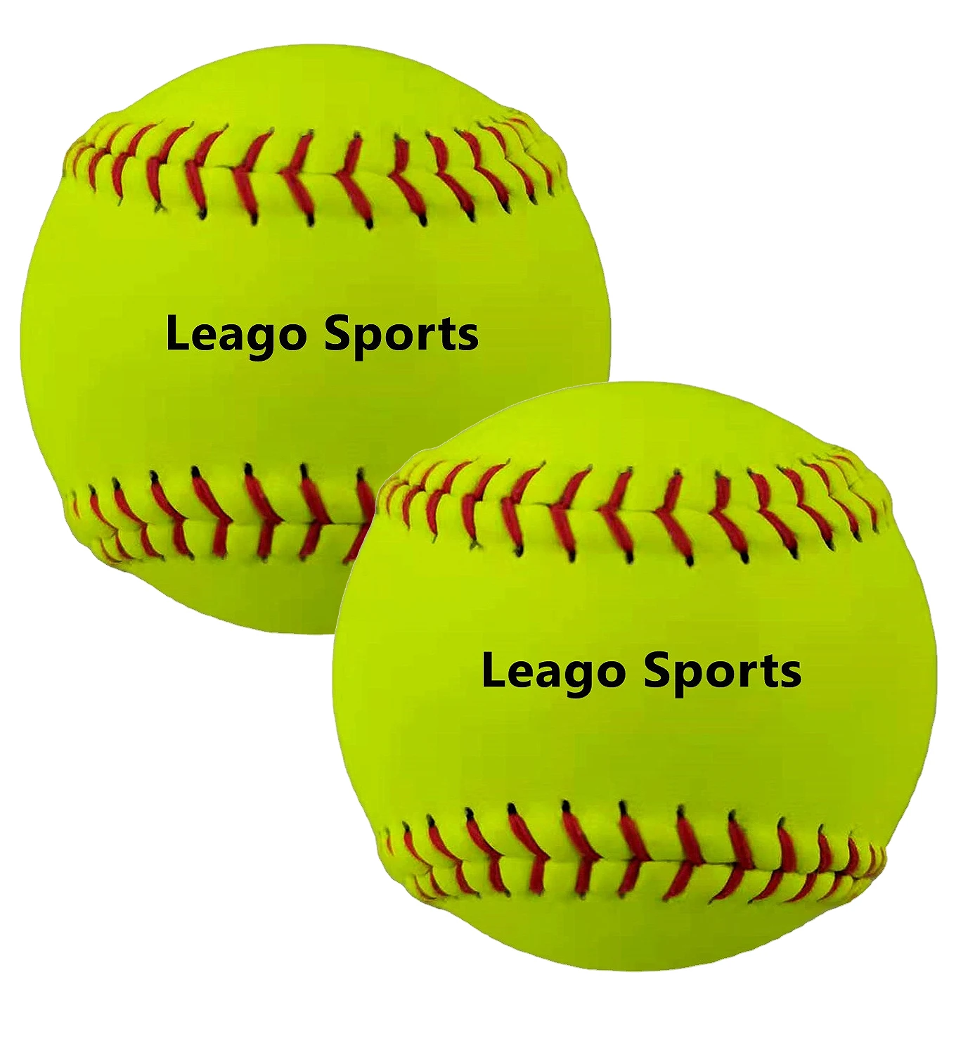 raised seam Leather softball polycore compression control COR.47,375 lbs Softball