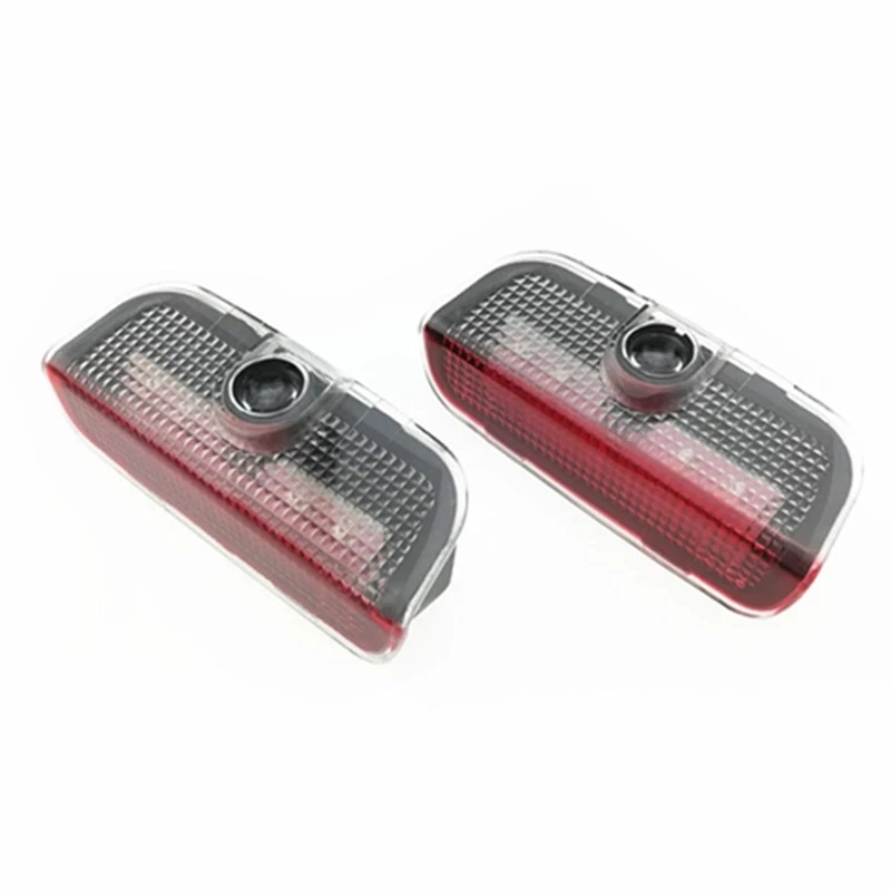 Car Door Warning Lights Alarm Parking Welcome Light With Logo Projection Lamp For PASSAT B6 B7 Golf 5 6 MK6 7 MK7 Tiguan Sharan