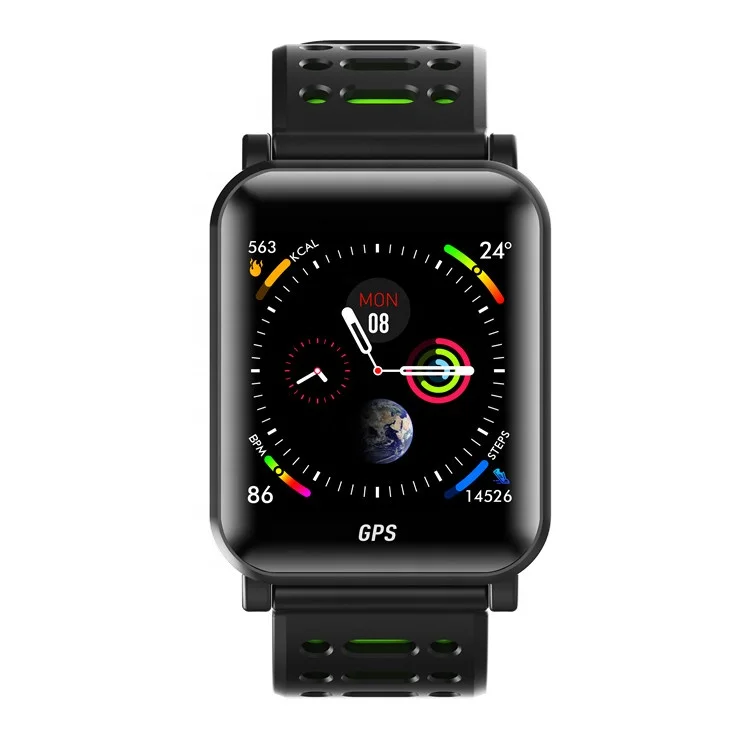 Высокое качество Ip68 Gps водонепроницаемые умные часы с цветным Tft дисплеем