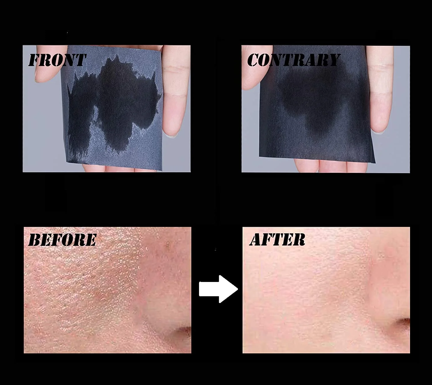 
Facial oil absorbing sheets film for skin gentle touch face oil cleansing oil control blotting paper 