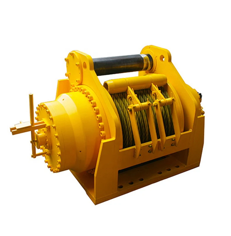 Compact Logging Hydraulic Winch Isyj Series For Forestry Low Loader Winch