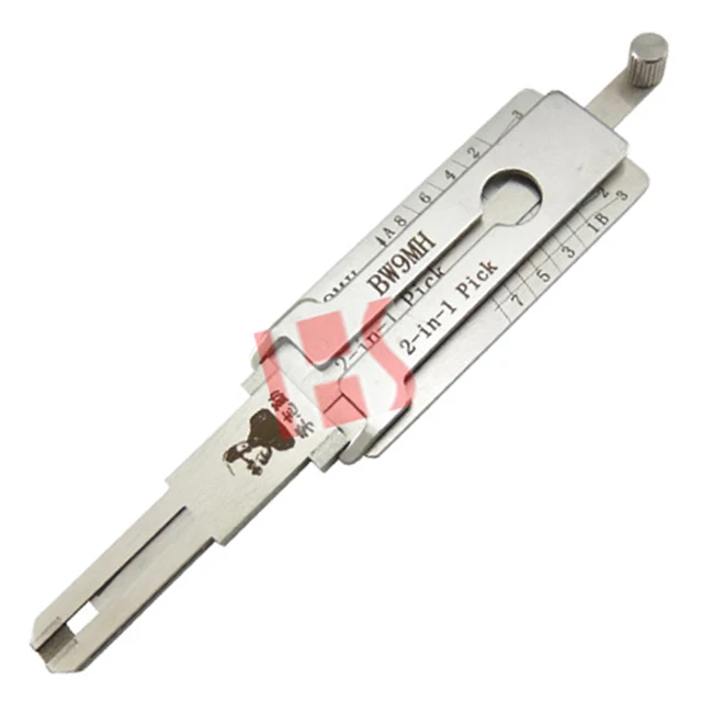 Lishi Lockpick Decoder оригинальный Pick BW9MH Key Reader открывающийся декодер блокировки мотоцикла (Lishi BW9MH)