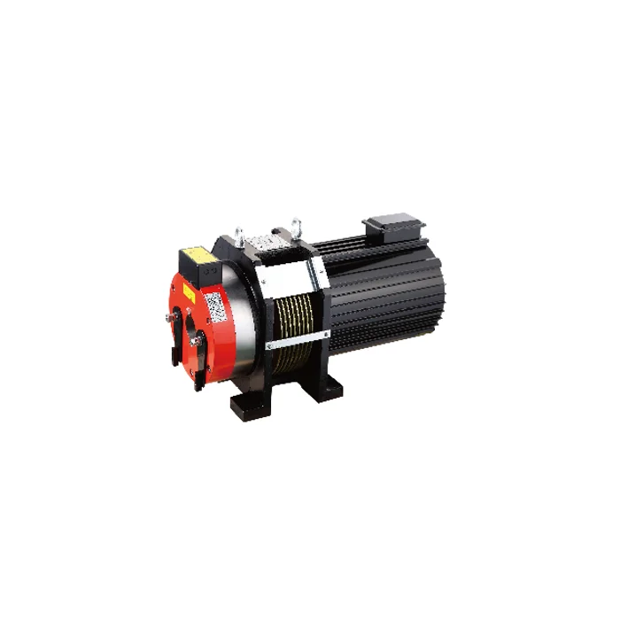 Montanari Gearless Permanent Magnet Generator Hoist Motor Cheap Elevator Lift Traction Machine