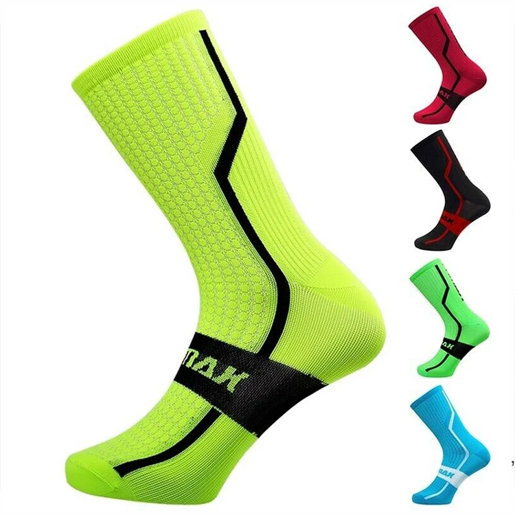  Manufacturer professional custom compression bicycle socks men and women road running outdoor sports