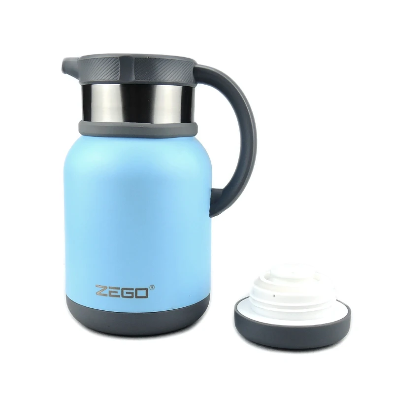 heat preservation double wall 304 stainless steel flask vacuum tea coffee pot for office