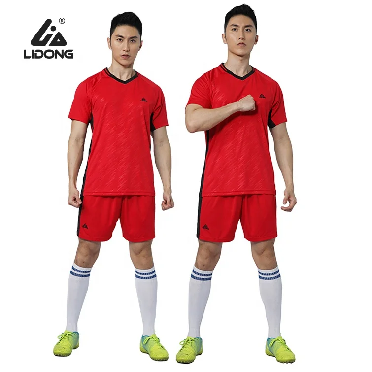 
Latest Design Your Own Logo Uniform Jersey Football Man Cheap Soccer Uniform Jersey Set 