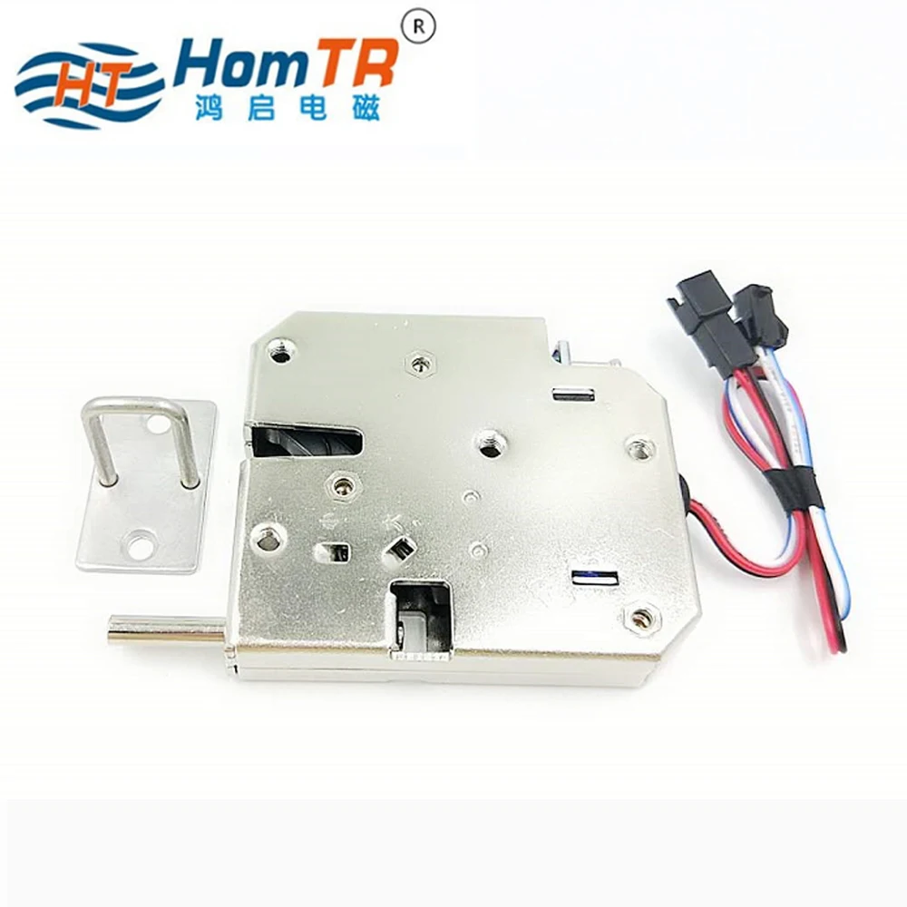Электрический металлический замок HomTR соленоид 12 В смарт-замки без ключа для торговых автоматов в
