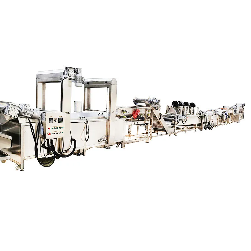 3-year warranty Potato Chips Making Machine Fresh Frozen Scale French Fries Machine Potato Chips Production Line