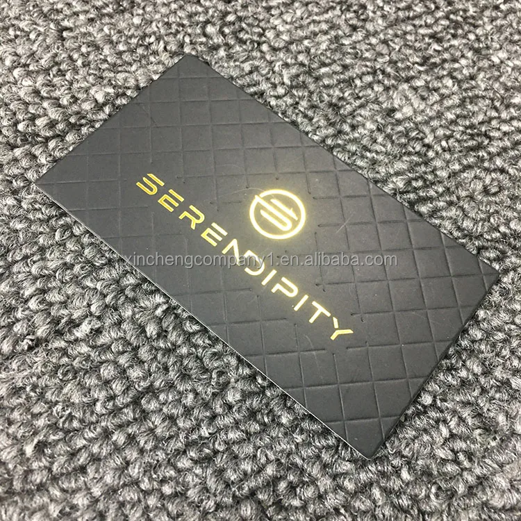 Luxury Business Card Metal Business Thank You Card Gold Foil Embossed Custom Business Card