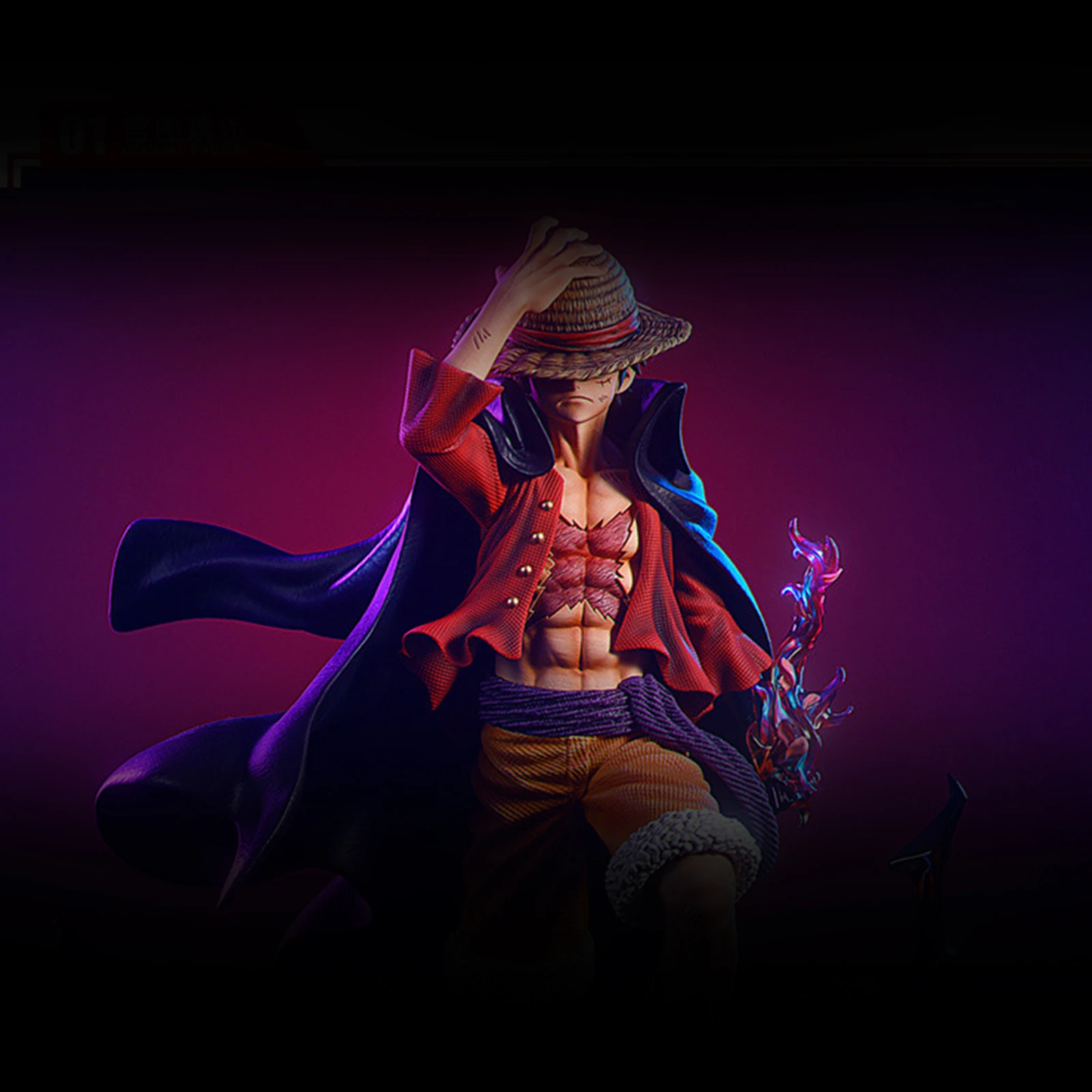 25 см Luffy One Piece Аниме фигурки четыре императора Обезьяна D. Фигурка героя из ПВХ аниме игрушки Коллекционная