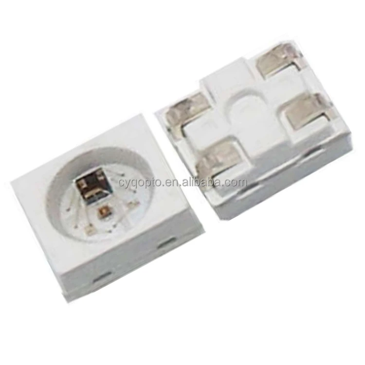 Clear Lens IC Digital SK6805-2427 SK6805 MICRO J 2427 RGB SMD Addressable LED Chip SK6805MICRO-J DC5V 2724 for Pixel Strip