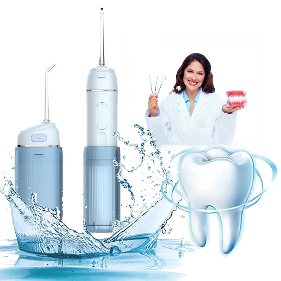 High quality portable folding Cordless water flosser dental care spa Oral Irrigator Cheap Wholesale OEM  manufacture